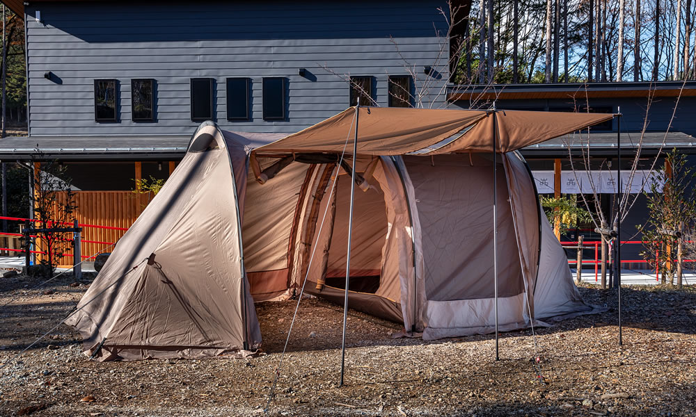 手ぶらキャンプ3～4人用テント